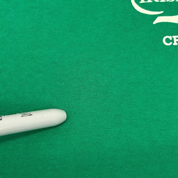 Vintage 80s Irish Lies Band Local Crew T Shirt Mens Small Ireland Roadie Green - Picture 5 of 8